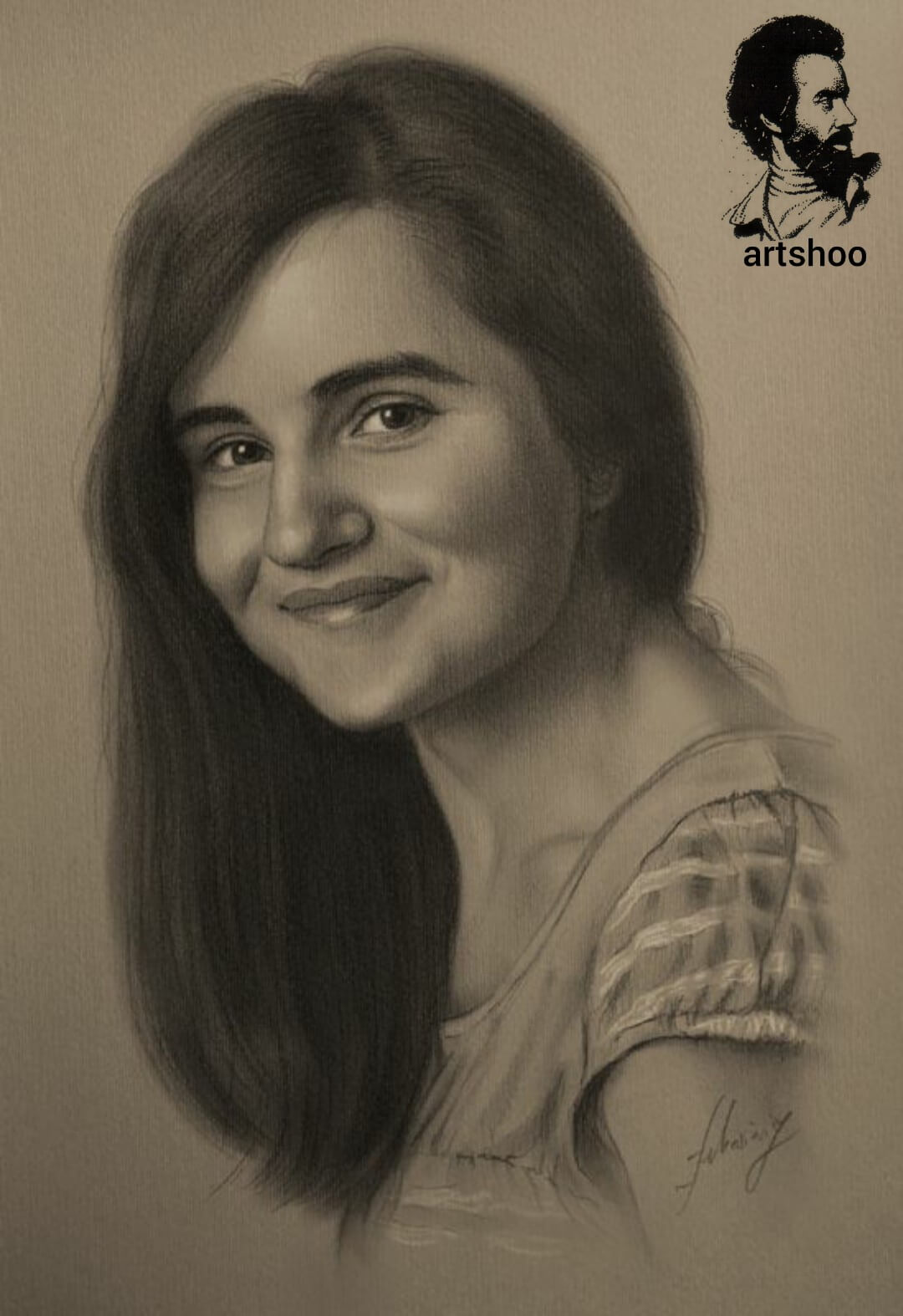 آموزش نقاشی سیاه قلم